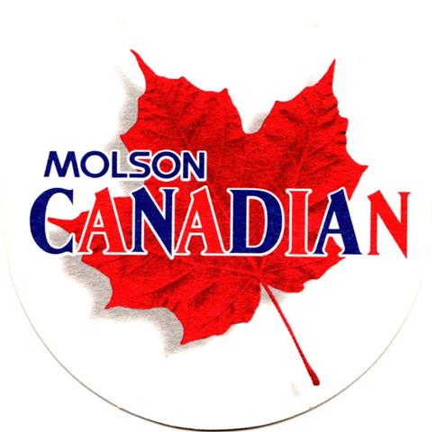 montreal qc-cdn molson cana rund 1a (180-molson canadan-m ahornblatt)